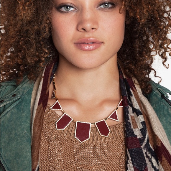 House of Harlow 1960 Pave Five Station Necklace - Picture 4 of 7